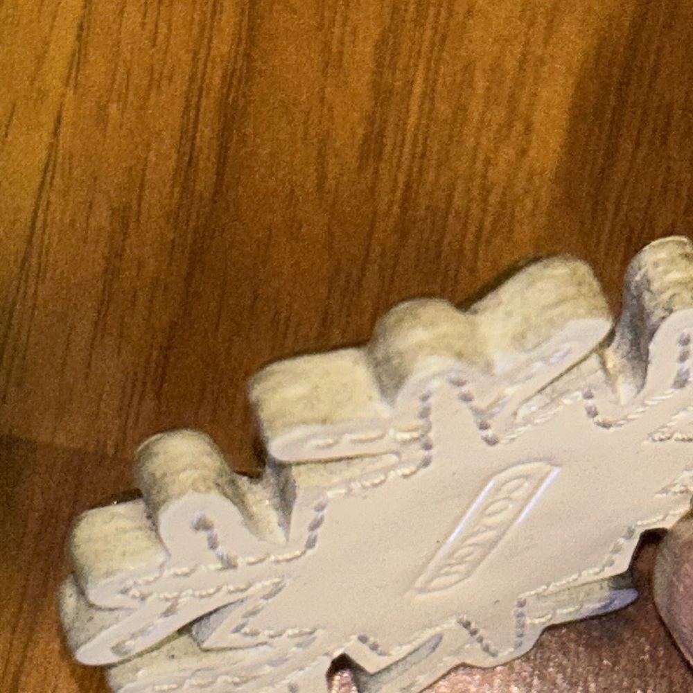 Coach Snowflake ❄️ Leather Keychain Bag Charm - Picture 14 of 14